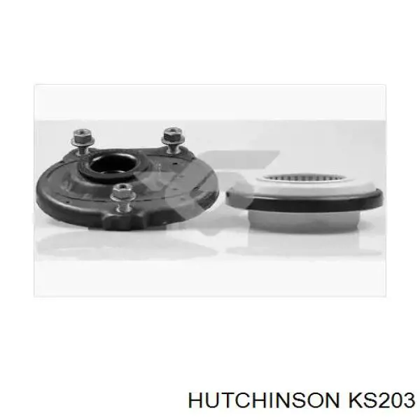 KS203 Hutchinson Suporte de amortecedor dianteiro esquerdo