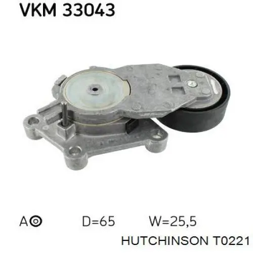 Compre T0221 Hutchinson Reguladora de tensão da correia de transmissão