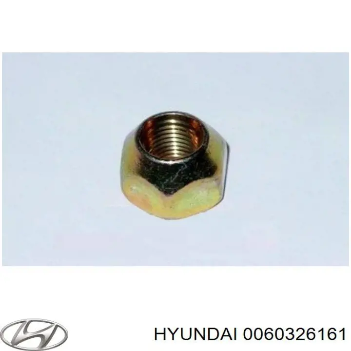 Porca de roda Hyundai/Kia 0060326161 preço, a partir de 2,70 USD