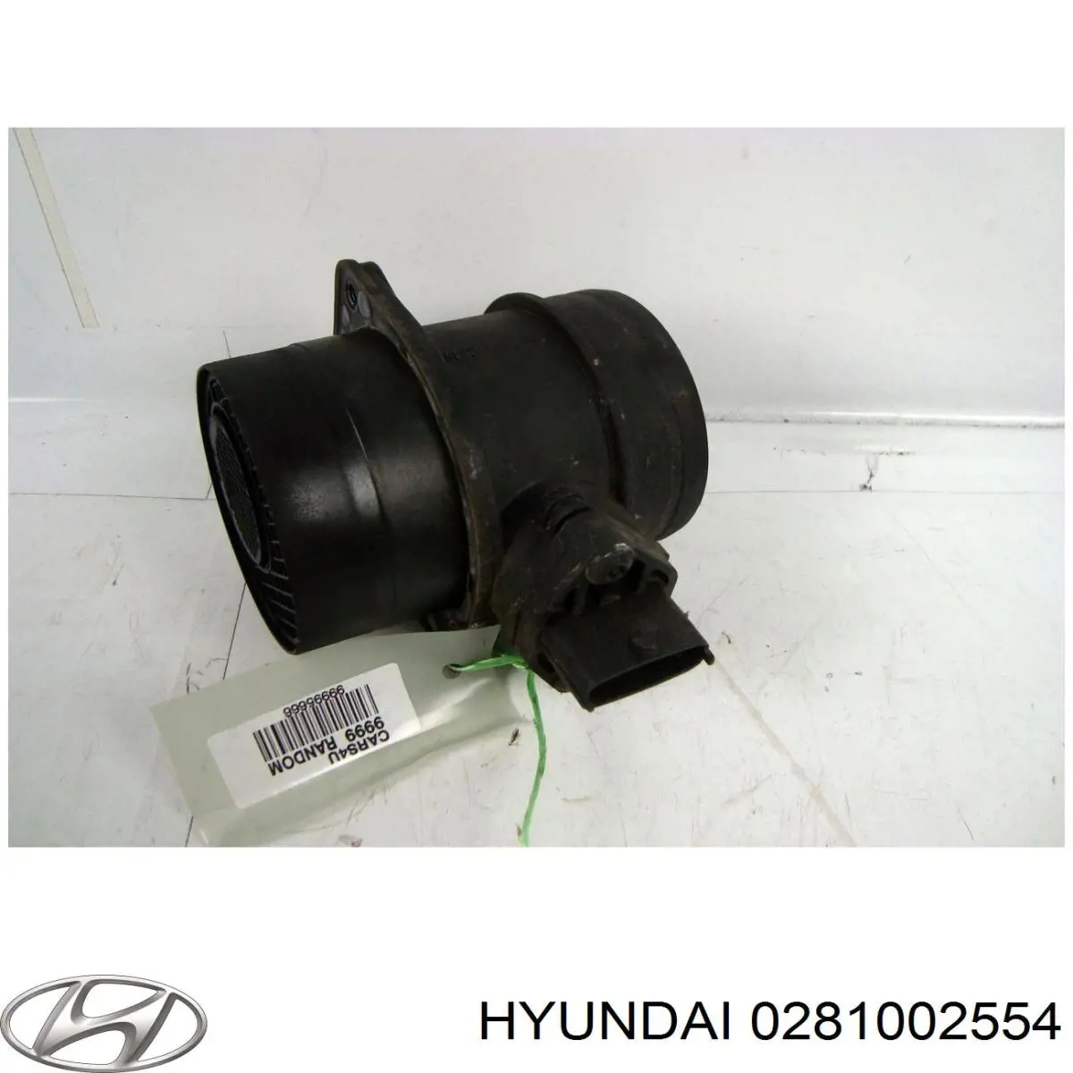 0281002554 Hyundai/Kia Sensor de fluxo (consumo) de ar, medidor de consumo M.A.F. - (Mass Airflow)