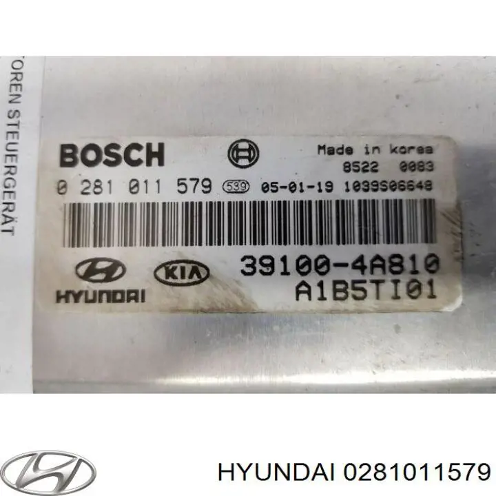Módulo de direção (Centralina eletrônica) de motor Hyundai/Kia 0281011579 preço, a partir de 119,18 USD