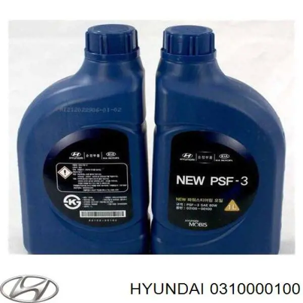Compre 0310000100 Hyundai/Kia Fluido da Direção hidrâulica assistida