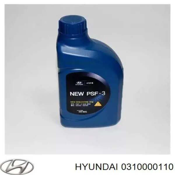 0310000110 Hyundai/Kia Fluido da Direção hidrâulica assistida