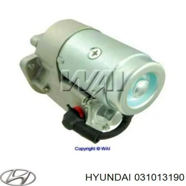 031013190 Hyundai/Kia Motor de arranco