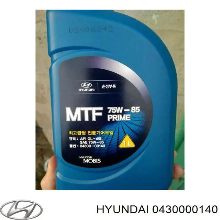 Óleo de transmissão 0430000140 Hyundai/Kia