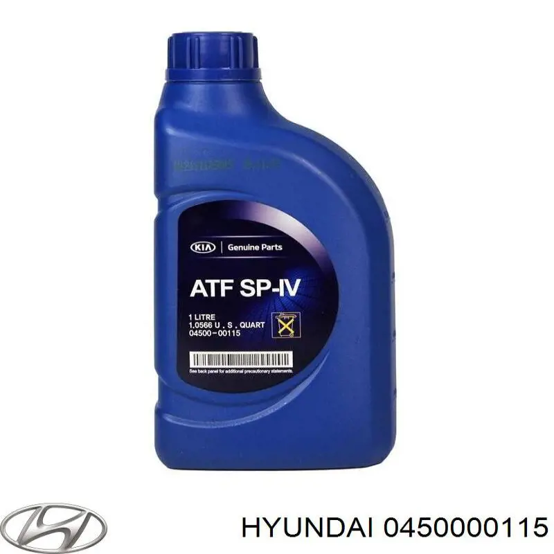 Óleo de transmissão 0450000115 Hyundai/Kia