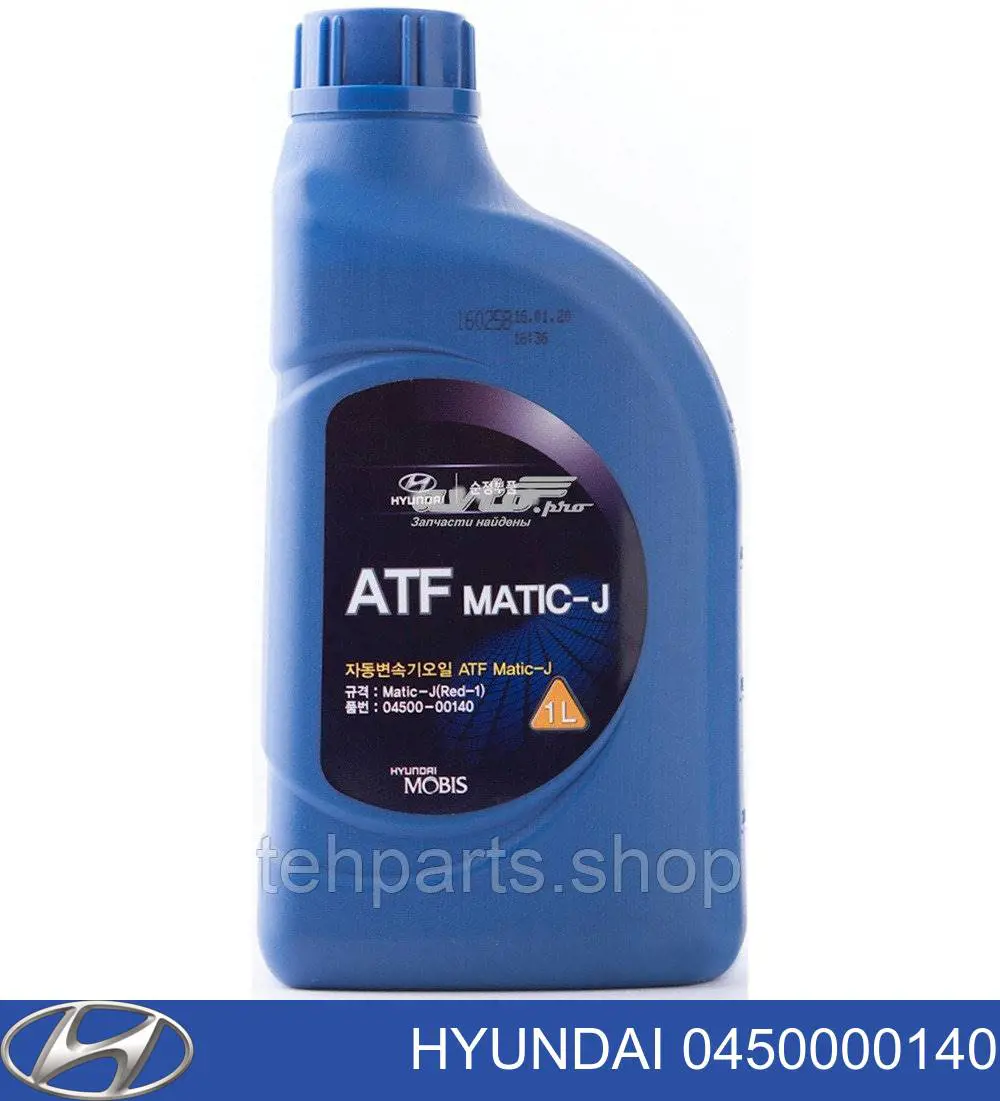 Óleo de transmissão Hyundai/Kia 0450000140 preço, a partir de 31,73 USD