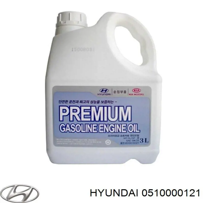 Óleo para motor Hyundai/Kia 0510000121 preço, a partir de 15,16 USD