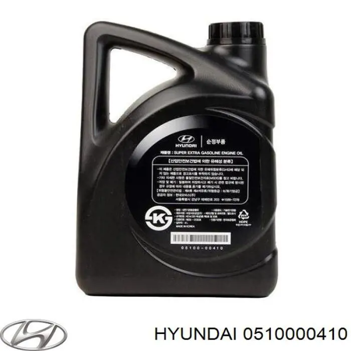 Óleo para motor 0510000410 Hyundai/Kia