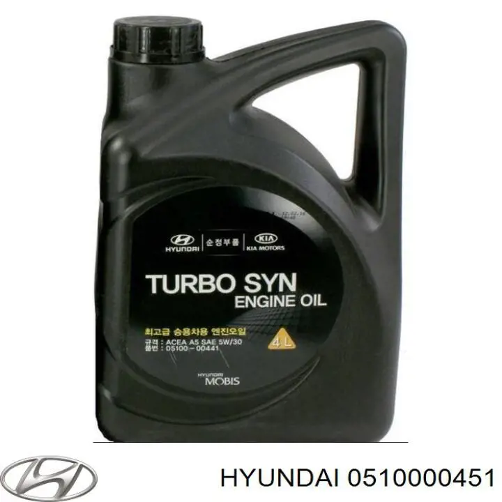 Compre 0510000451 Hyundai/Kia Óleo para motor