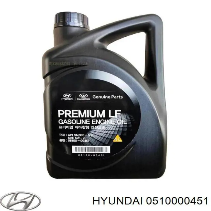 Óleo para motor Hyundai/Kia 0510000451 preço, a partir de 59,98 USD