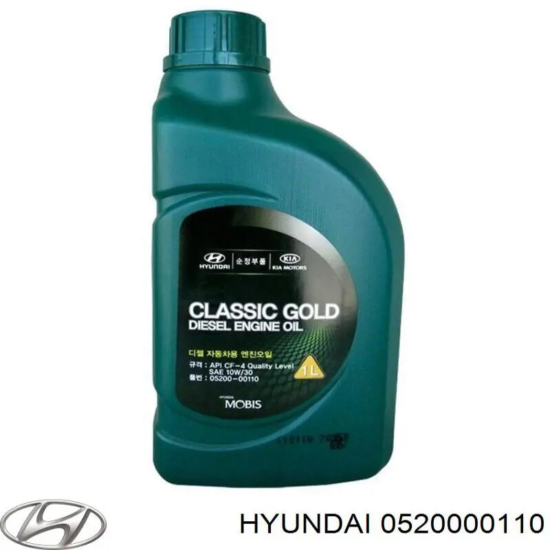 0520000110 Hyundai/Kia Óleo para motor