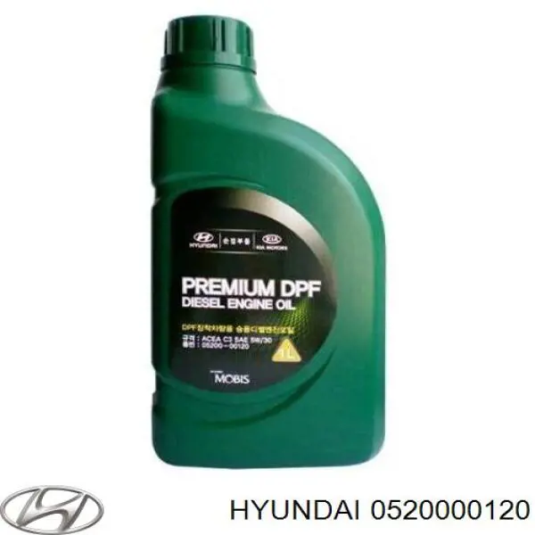 Compre 0520000120 Hyundai/Kia Óleo para motor