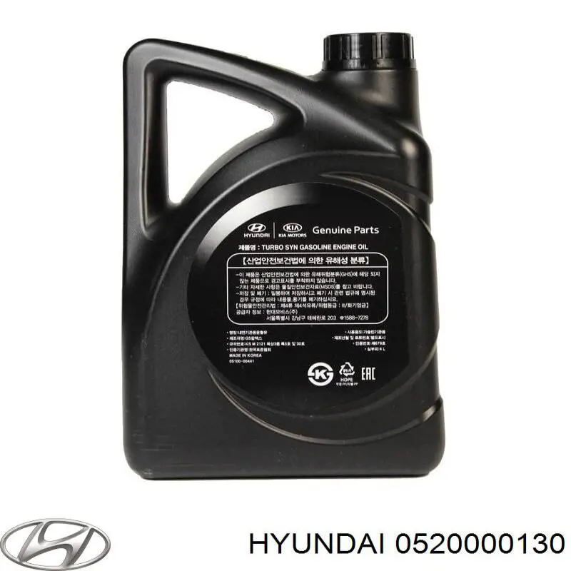 0520000130 Hyundai/Kia Óleo para motor