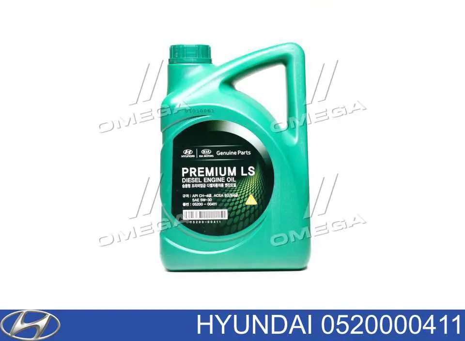 0520000411 Hyundai/Kia Óleo para motor