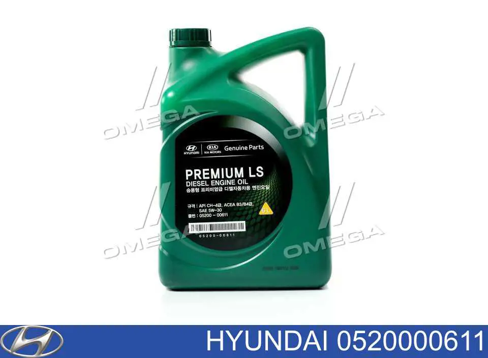 0520000611 Hyundai/Kia Óleo para motor