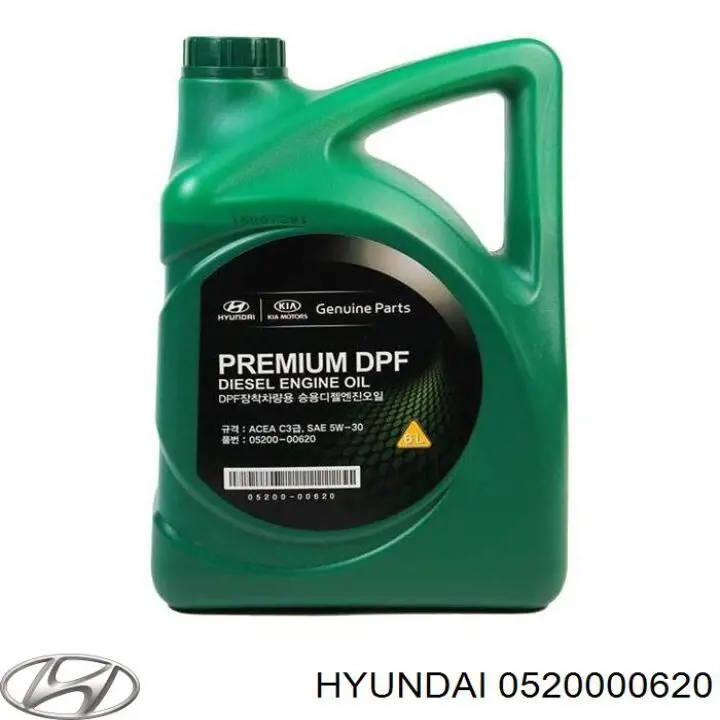 Óleo para motor 0520000620 Hyundai/Kia