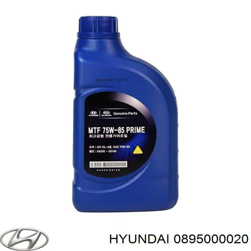 Óleo de transmissão Hyundai/Kia 0895000020 preço, a partir de 34,28 USD