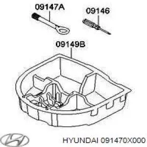 091470X000 Hyundai/Kia Gancho de reboque
