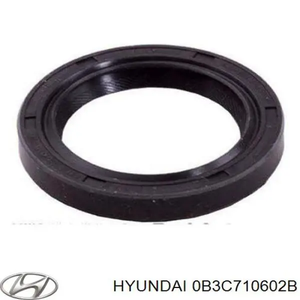 0B3C710602B Hyundai/Kia Vedação dianteira de cambota de motor