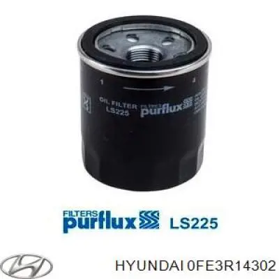 Compre 0FE3R14302 Hyundai/Kia Filtro de óleo