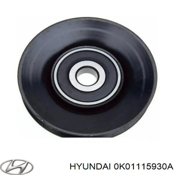 Compre 0K01115930A Hyundai/Kia Rolo de reguladora de tensão da correia de transmissão