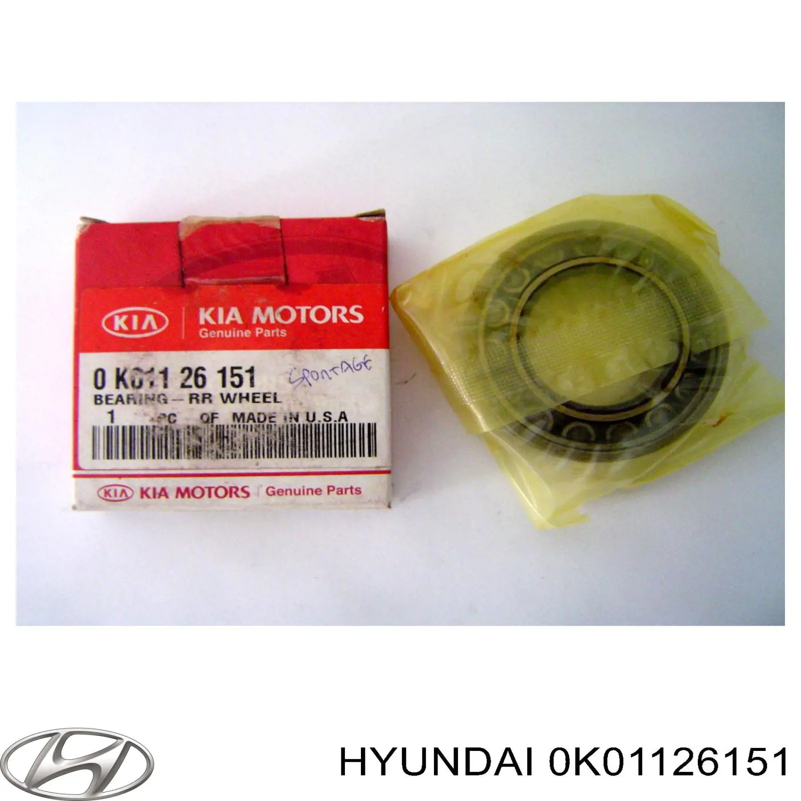 Rolamento de cubo traseiro Hyundai/Kia 0K01126151 preço, a partir de 35,17 USD