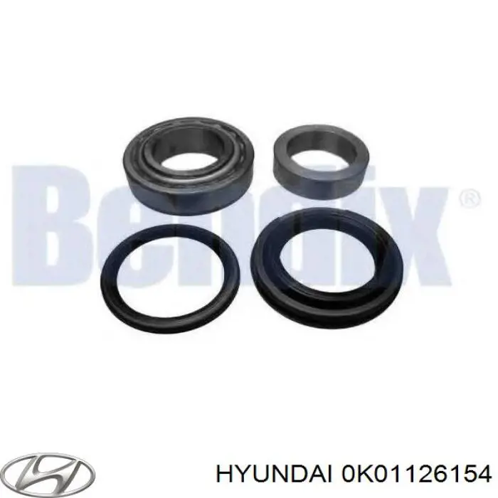 Vedação interna de cubo traseiro Hyundai/Kia 0K01126154 preço, a partir de 9,55 USD