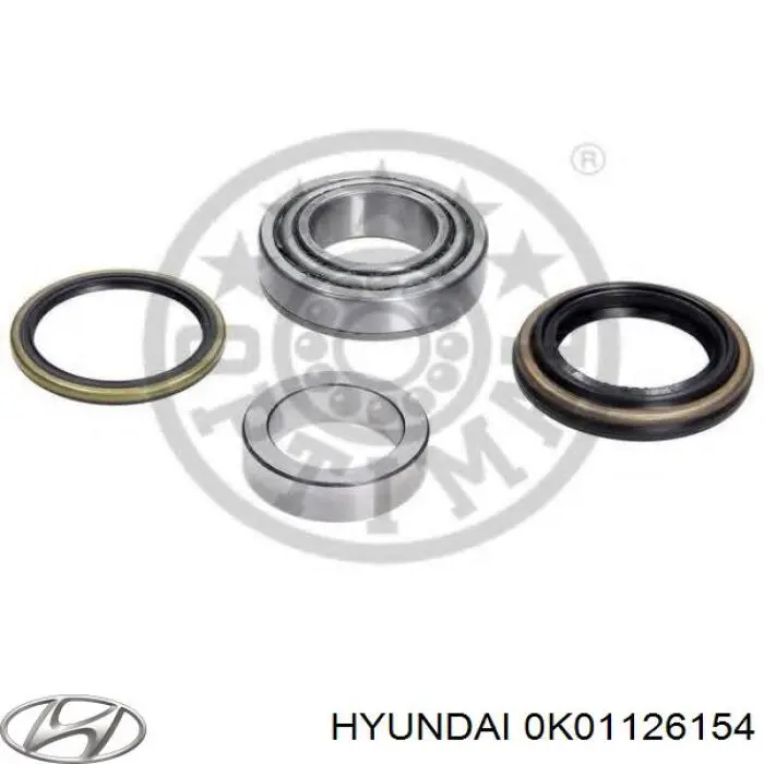 Compre 0K01126154 Hyundai/Kia Vedação interna de cubo traseiro