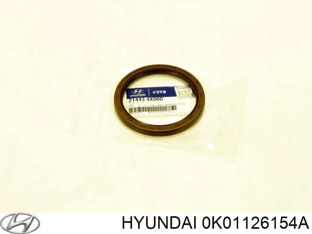 0K01126154A Hyundai/Kia Vedação interna de cubo traseiro