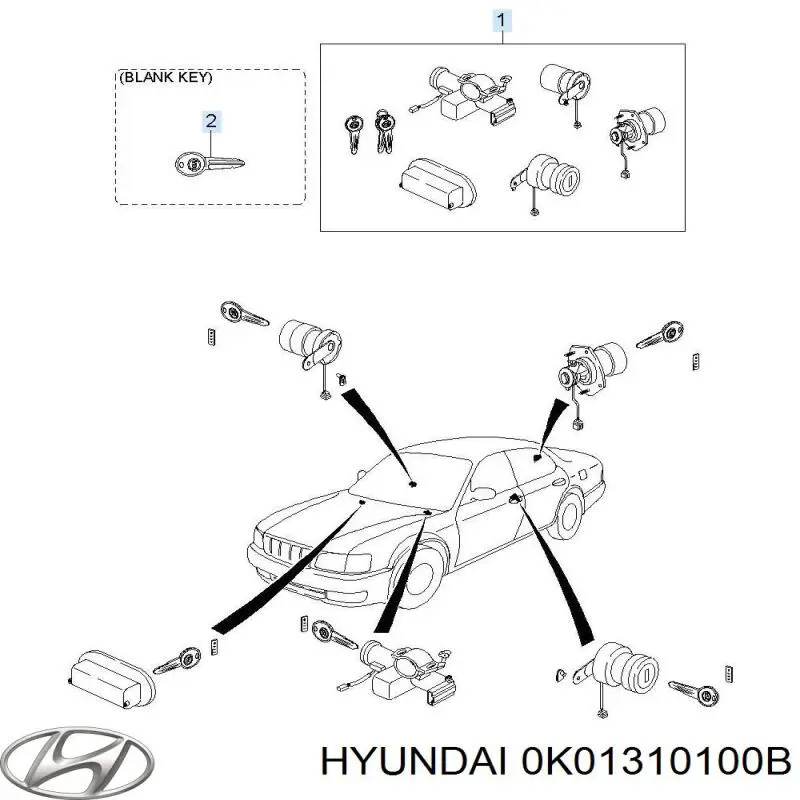 Cabeça de motor (CBC) para KIA Sportage I K00