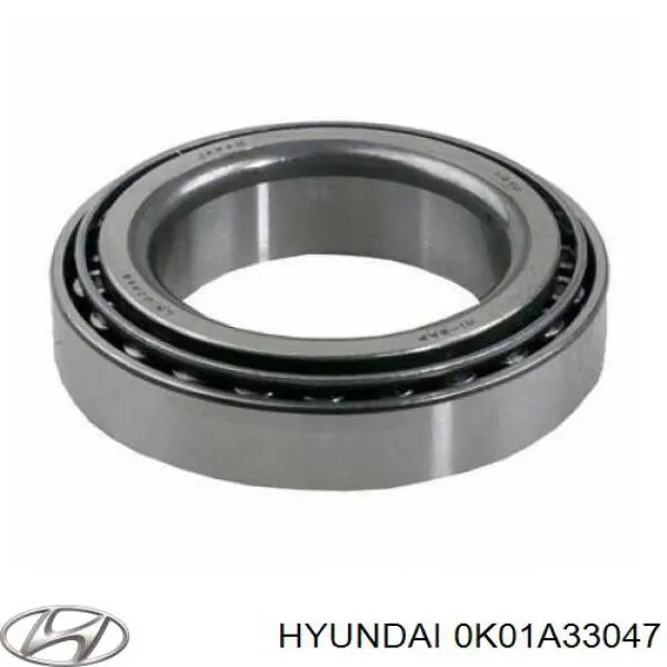 0K01A33047 Hyundai/Kia Rolamento interno de cubo dianteiro