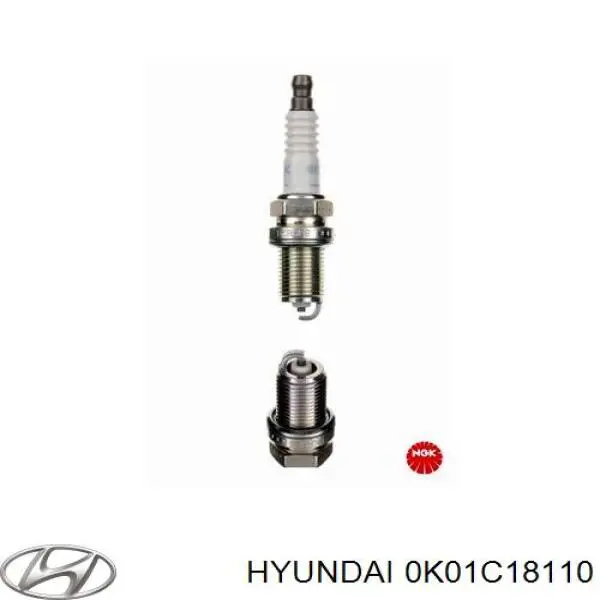 0K01C18110 Hyundai/Kia Vela de ignição