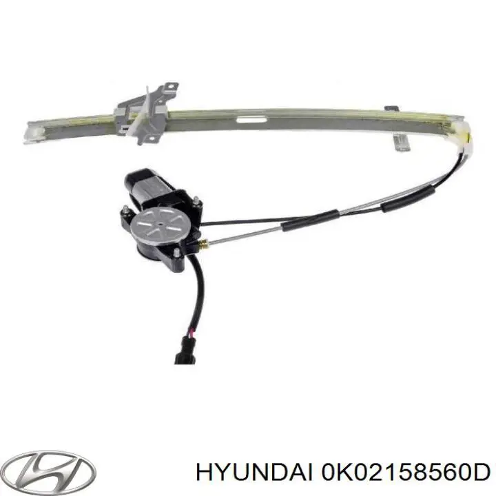 Mecanismo de acionamento de vidro da porta dianteira direita Hyundai/Kia 0K02158560D preço, a partir de 84,19 USD