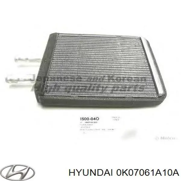 Radiador de forno (de aquecedor) Hyundai/Kia 0K07061A10A preço, a partir de 69,57 USD