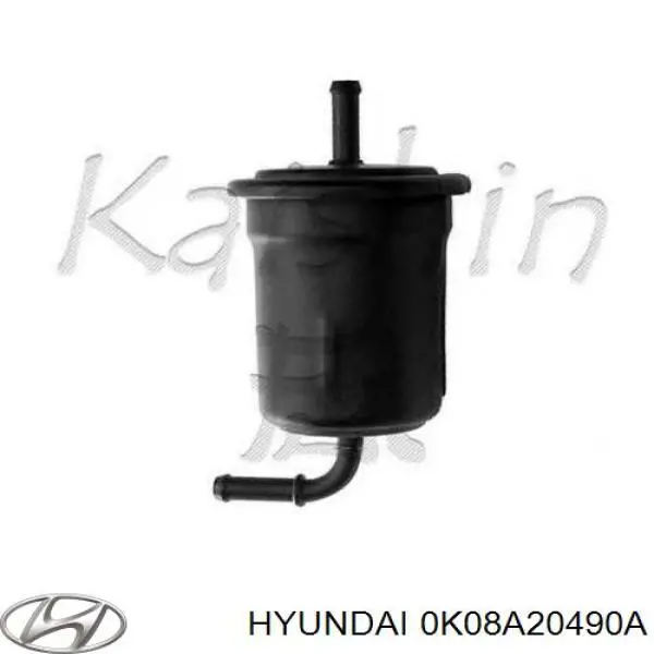 Compre 0K08A20490A Hyundai/Kia Filtro de combustível