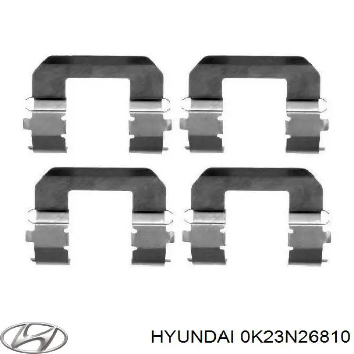 Kit de reparação do freio de estacionamento KIA Rio I DC