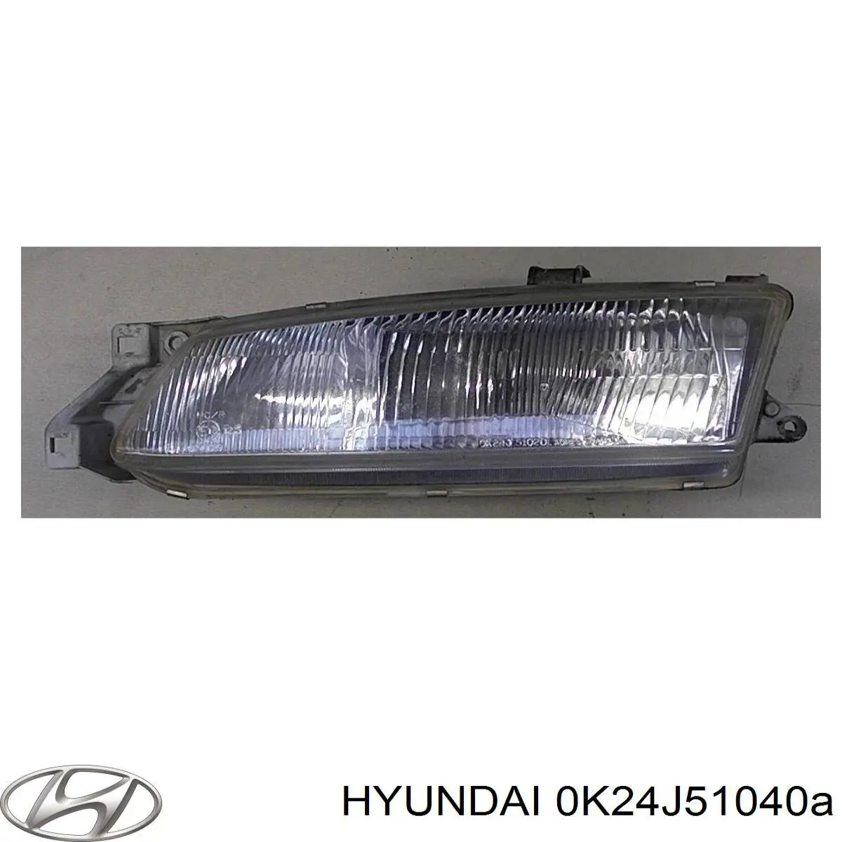 0K24J51040B Hyundai/Kia Luz esquerda