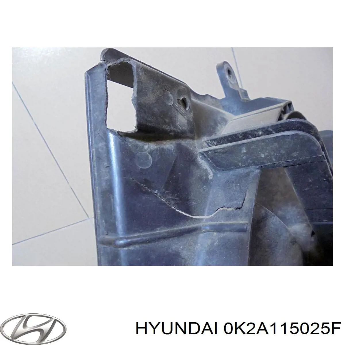 Difusor do radiador de esfriamento, montado com motor e roda de aletas Hyundai/Kia 0K2A115025F preço, a partir de 66,40 USD