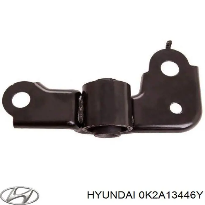 0K2A13446Y Hyundai/Kia Bloco silencioso dianteiro do braço oscilante inferior