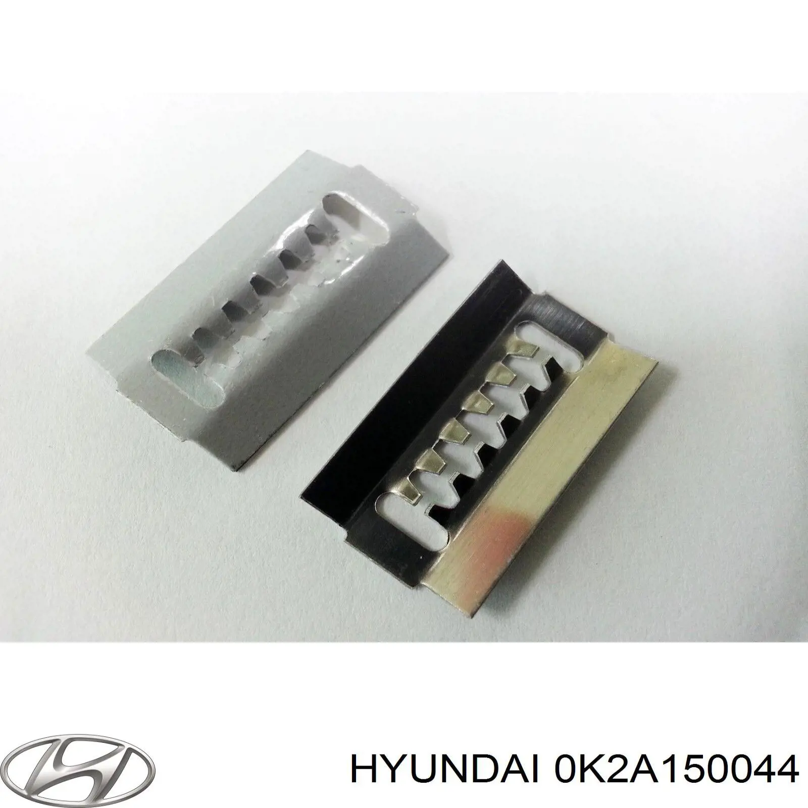 0K2A150044 Hyundai/Kia Cápsula (prendedor) de fixação do forro do pára-choque do pára-lama dianteiro