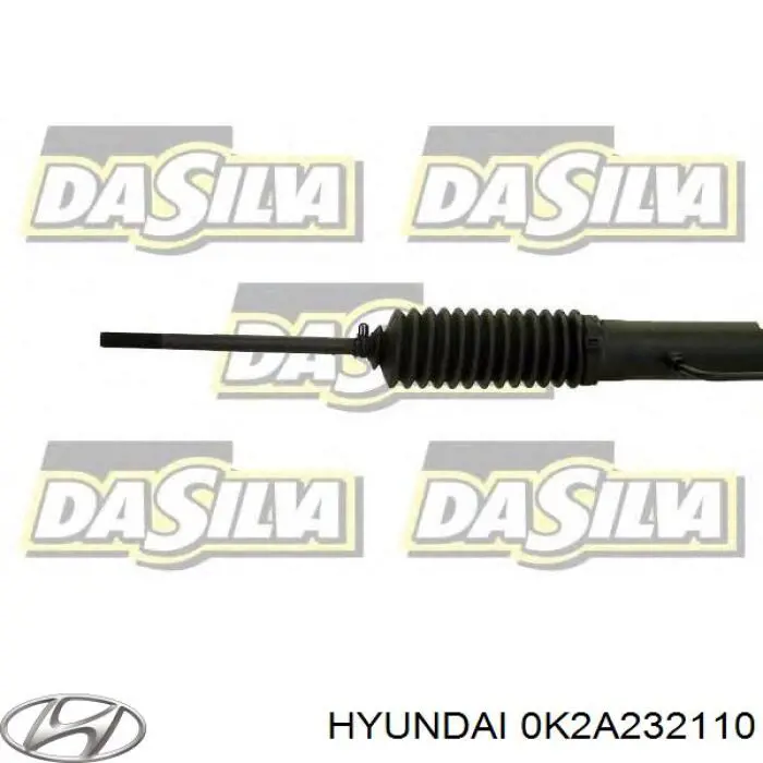 0K2A232110 Hyundai/Kia Cremalheira da direção