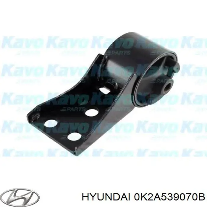 0K2A539070B Hyundai/Kia Coxim (suporte) esquerdo de motor