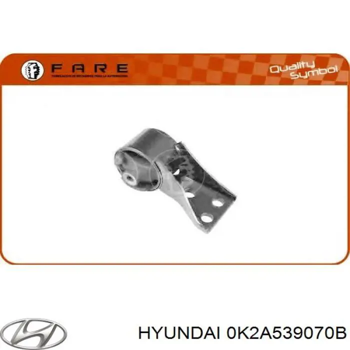 Coxim (suporte) esquerdo de motor Hyundai/Kia 0K2A539070B preço, a partir de 58,63 USD