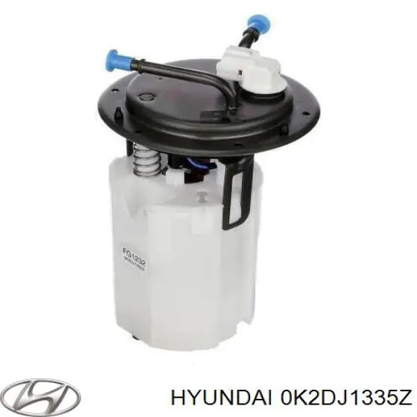 0K2NC1335Z Hyundai/Kia Módulo de bomba de combustível com sensor do nível de combustível