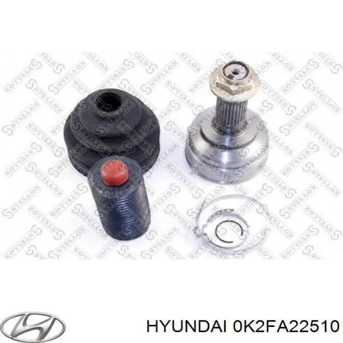 Junta homocinética externa dianteira Hyundai/Kia 0K2FA22510 preço, a partir de 23,88 USD