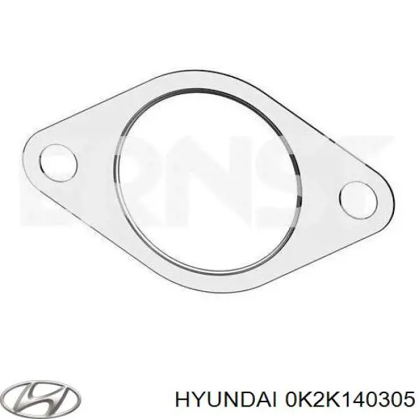 Compre 0K52Y40305 Hyundai/Kia Vedante de tubo de admissão do silenciador
