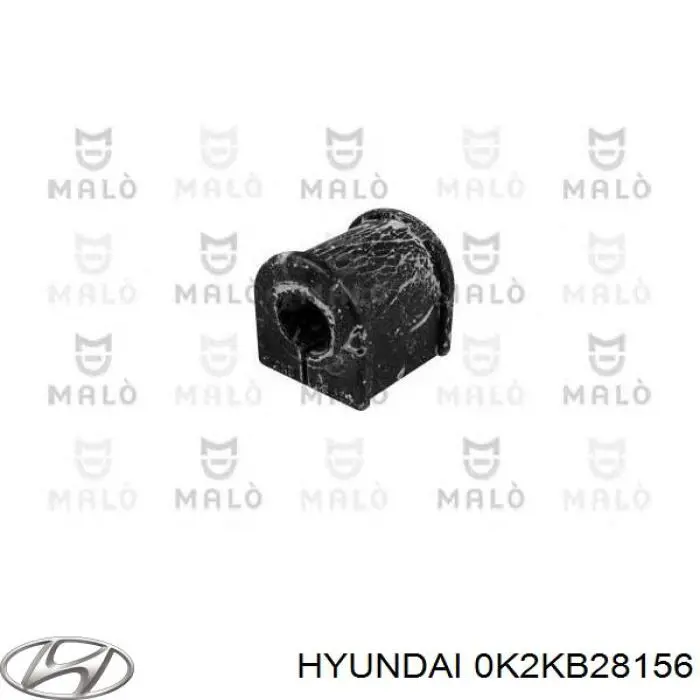 Compre 0K2KB28156 Hyundai/Kia Bucha de estabilizador traseiro