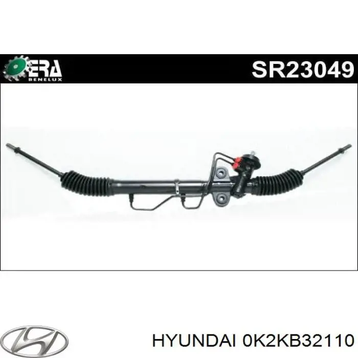 0K2KB32110 Hyundai/Kia Cremalheira da direção