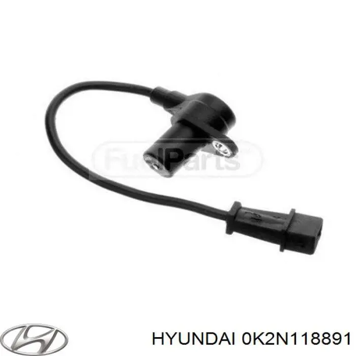 0K2N118891 Hyundai/Kia Sensor de posição (de revoluções) de cambota